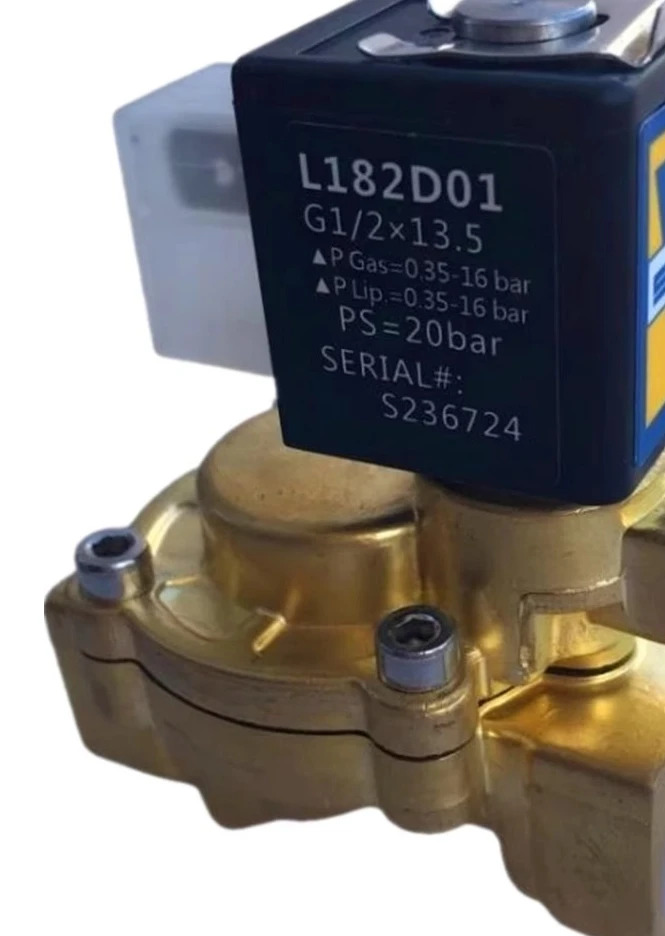 솔레노이드 밸브 L182D01-ZD12AX/L182B01-ZB10A 공압