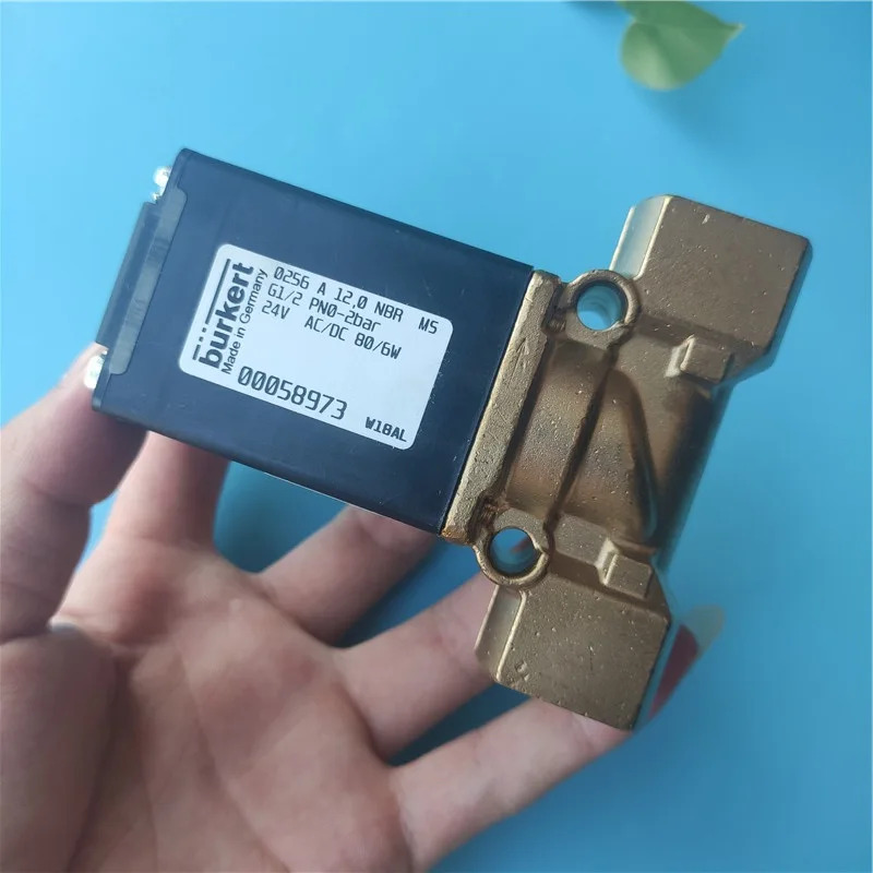 Burkert 솔레노이드 밸브 0256 A 12.0 NBR MS G1/2 0-2bar 24V 00058973