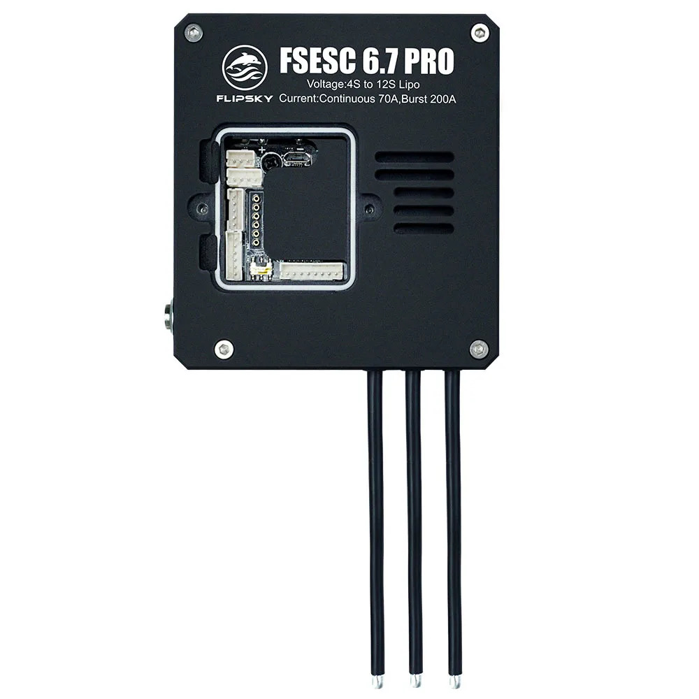 Benjn ESC 알루미늄 합금 방수 쉘 VESC6.7Pro는 전기 스케이트보드 서핑보드를 조립
