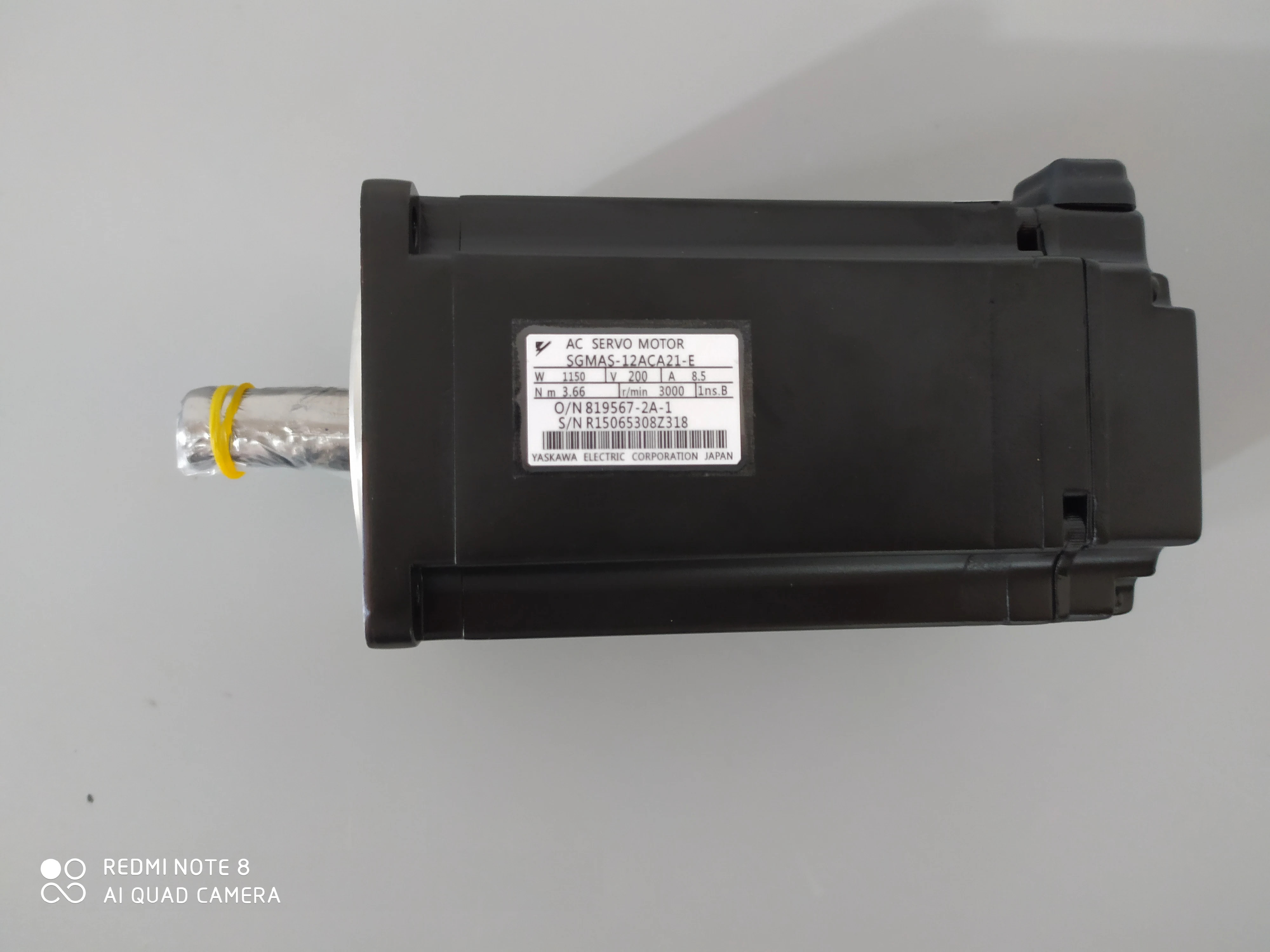 SGM호환AS-06ACA21 Yaskawa 서보모터 포장 공급 550W