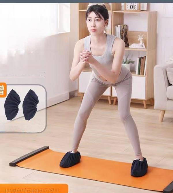 매트 슬라이드보드 신발 홈짐 유산소운동 하체 홈스케이팅 코어운동 훈련 실내 요가 - 상품 이미지