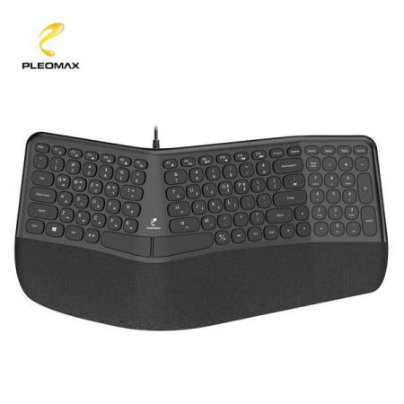 인체공학키보드 PLEOMAX 플레오맥스 인체공학 유선 키보드 PEK-N6000
