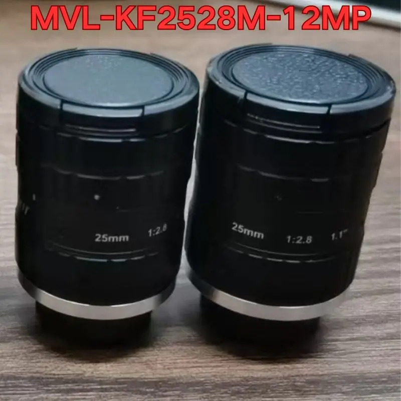 리퍼 타겟 산업렌즈 C 마운트 MVL-KF2528M-12MP 기능 정상 12 만 화소 25mm 1.1