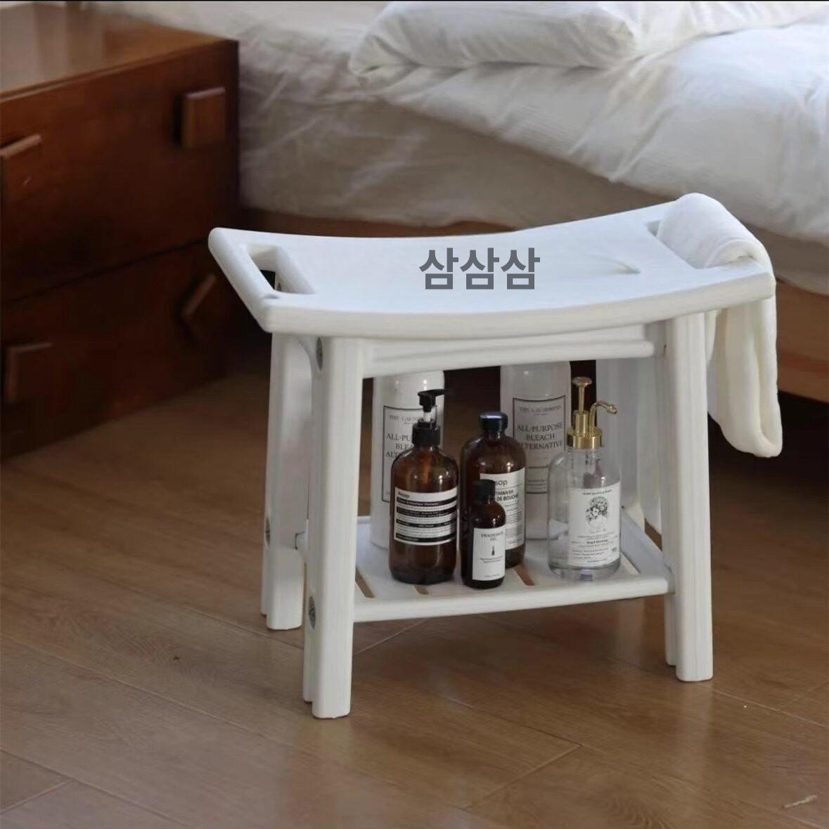 욕실 스툴 방수 욕조 안전 미끄럼방지 샤워벤치 목욕의자 가정용 신발 시트 샤워의자 - 상세 이미지 4