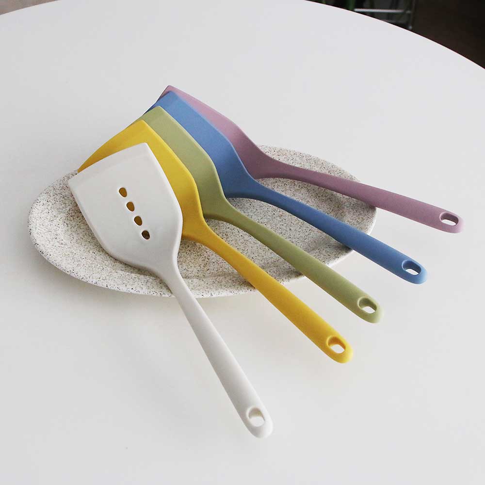 컬러핏 국내산 실리콘 뒤집개 대 5colors 계란말이 전 뒤집기 뒤집게 뒤지개 조리도구 - 상세 이미지 3