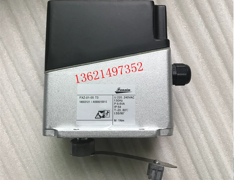 FXZ-01-05T3 전기 액추에이터 FXZ-06-60T3 팬 신호 산업가마