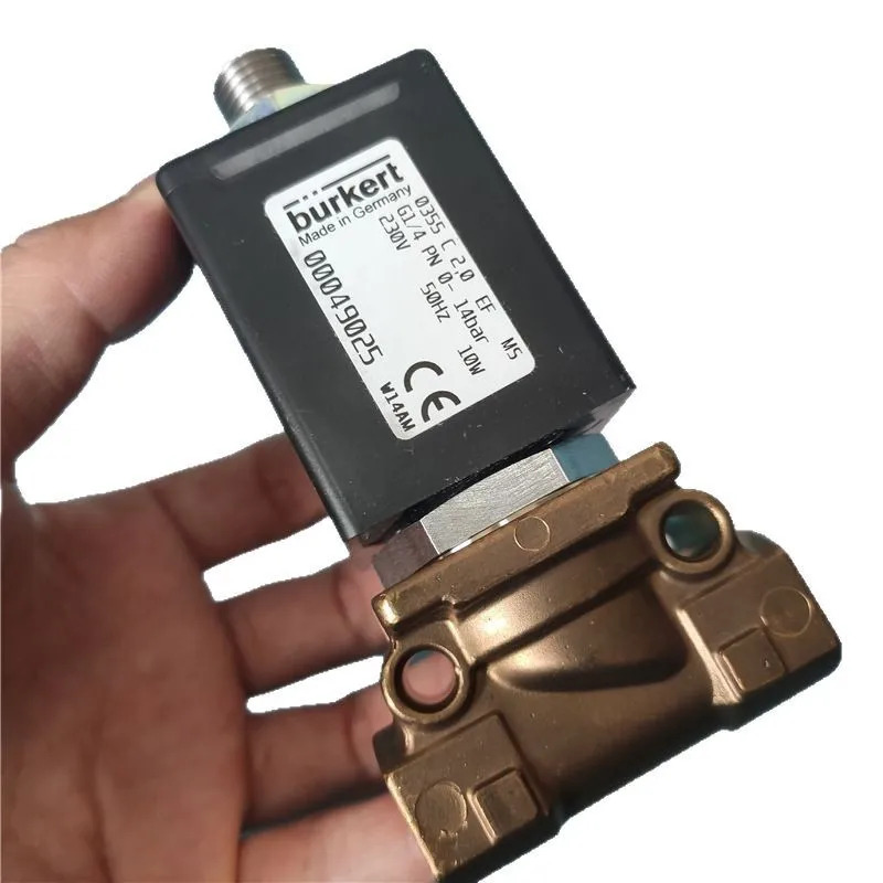 Burkert 솔레노이드 밸브 0355C 2.0 양방향 3방향 직동식 플런저 00049025 독일