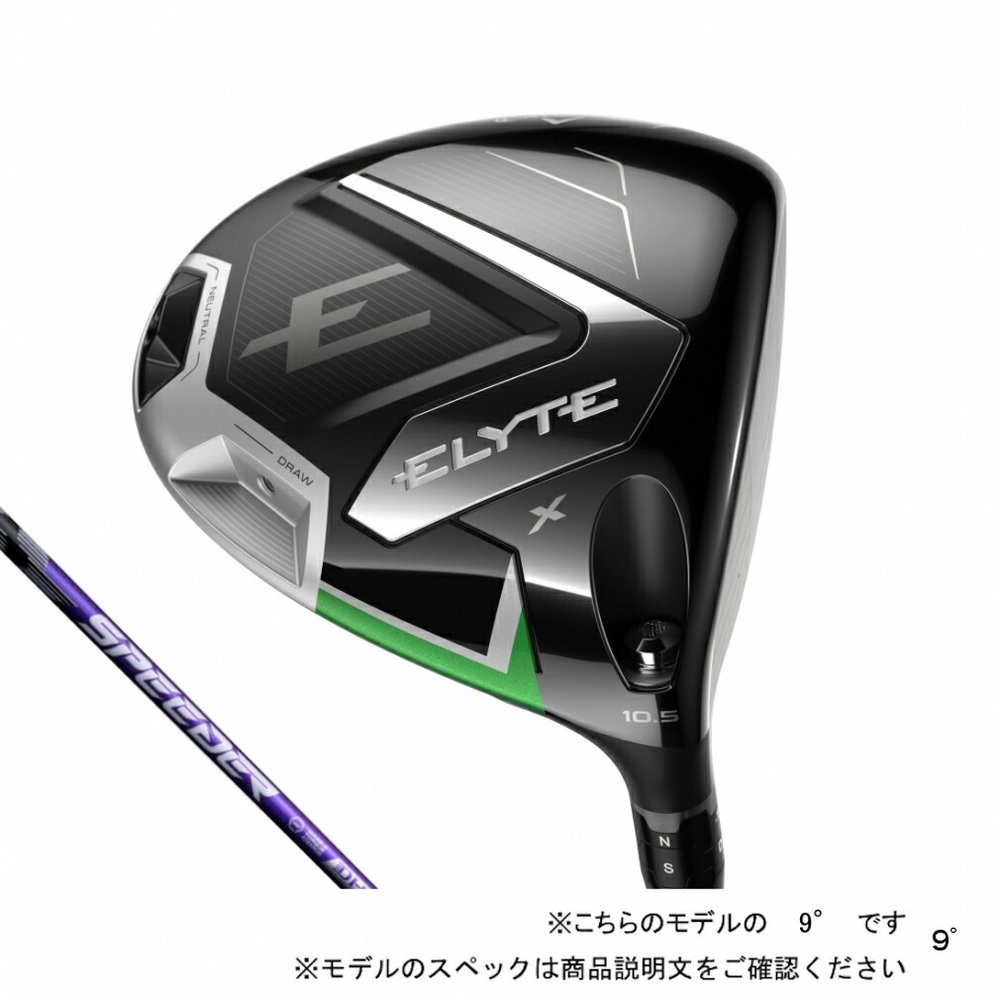 캘러웨이 엘리트 X 골프 드라이버 남성용 SPEEDER NX VIOLET 60 2025 - 상세 이미지 2