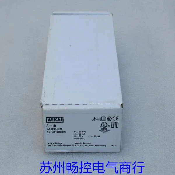 x 독일 WIKA 압력센서 A-10 포장 0-60Mpa 82144550