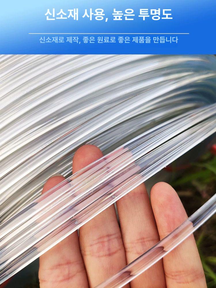 와이어 유인줄 유인끈 식물 수평줄 지지대 가지 고정 오이 포도유인선 과수원 내림줄 - 상세 이미지 4