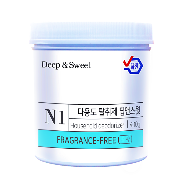 실내 방 화장실 옷장 담배 냄새제거 탈취제 딥앤스윗 대용량 400g - 상세 이미지 4