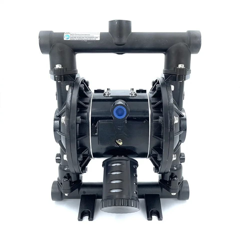 BML-25A 알루미늄 공압 이다이어프램 펌프 저압 에어작동 액체 159L/분 1 인치