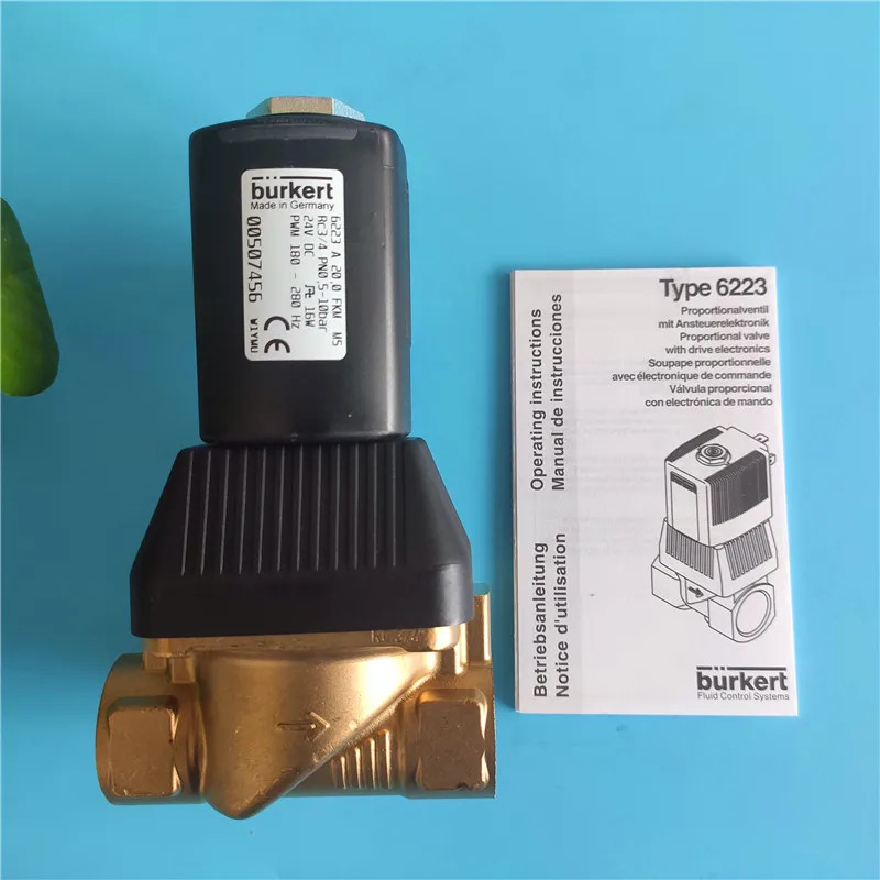 Burkert6223 2위치 2방향 솔레노이드 제어 밸브 비례 20.0 FKM MS 0050745 Bode