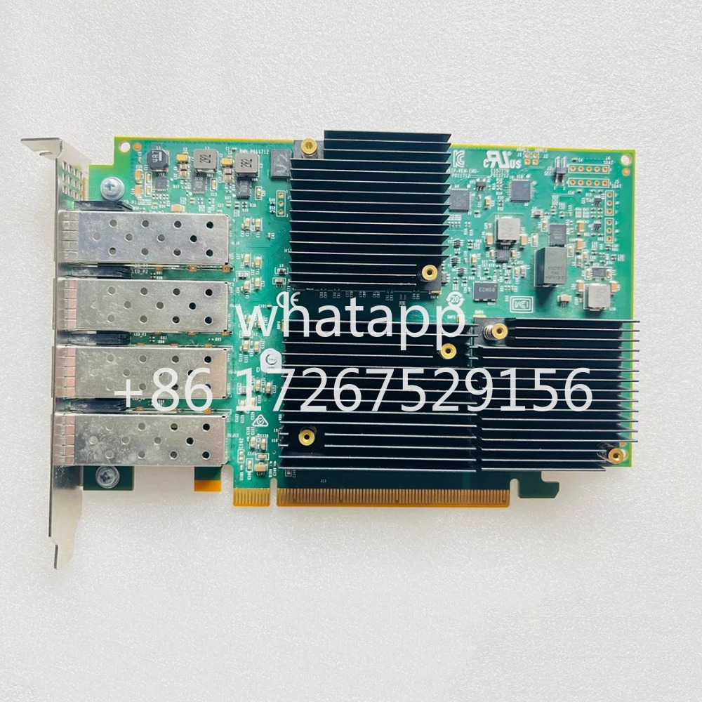 Emulex LPe32004-M2-SIO 4 포트 32Gb HBA 카드 파이버 채널 LPE32004용