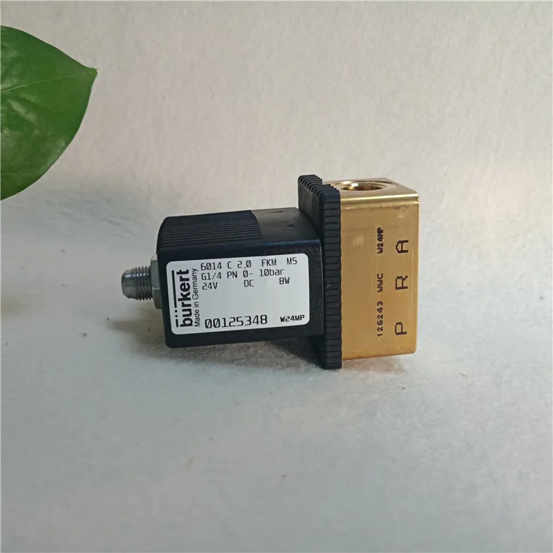 Burkert 솔레노이드 밸브 6014 C D T 2.0 FKM MS VA Bode 2위치 3방향 배기 Bodi
