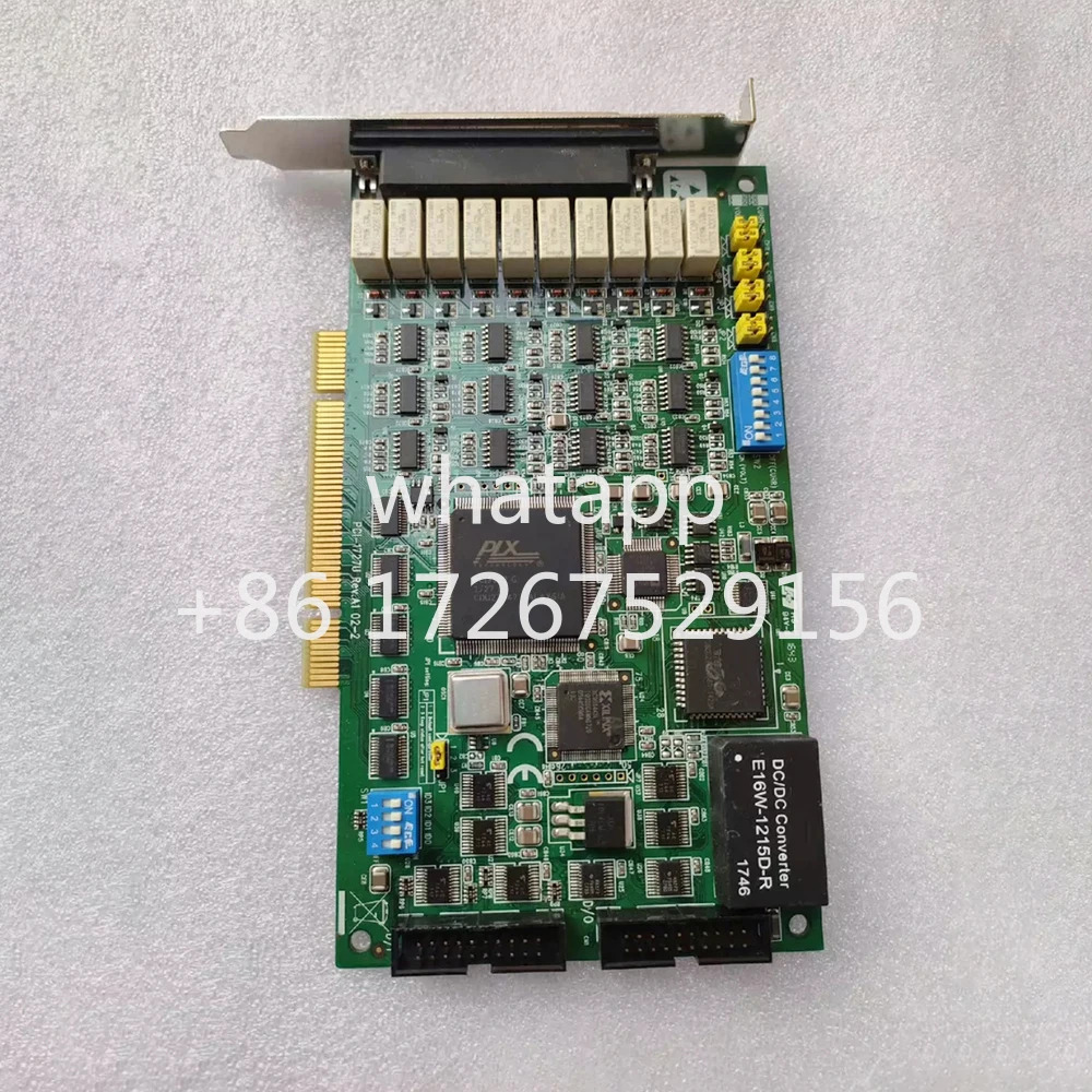 카드 PCI-1727U Rev.A1 14비트 직렬 포트 어드밴텍디지털 IO 카드가 12개 아날로그 출력
