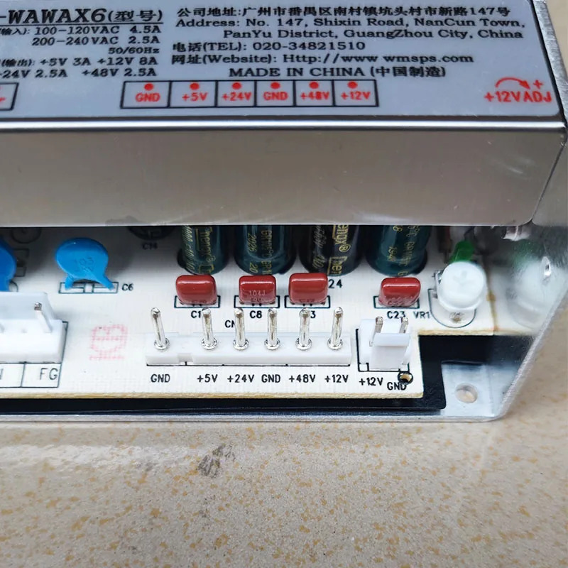 WM WanGM호환a 5V12V24V48V 전원공급장치 WM-WAWAX6 새 원본