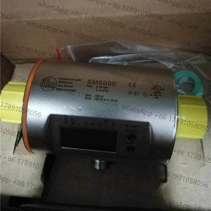 오리지널 IFM 자기 유도 유량계 SM6000 SMR12GGXFRKG/US-100