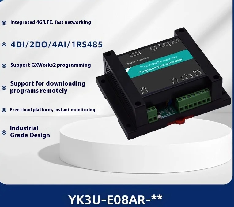 4G 클라우드 IoT-PLC 산업엣지 컴퓨팅 IoT 게이트웨이 산업제어 보드 컴퓨터 모바일 APP 모니터링