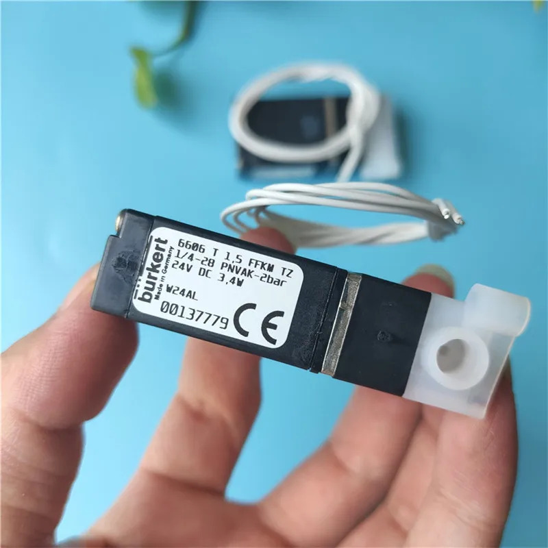 Burkert6606 솔레노이드 밸브 T 1.5 FFKM 1/4-28 24VDC Bode 내식성
