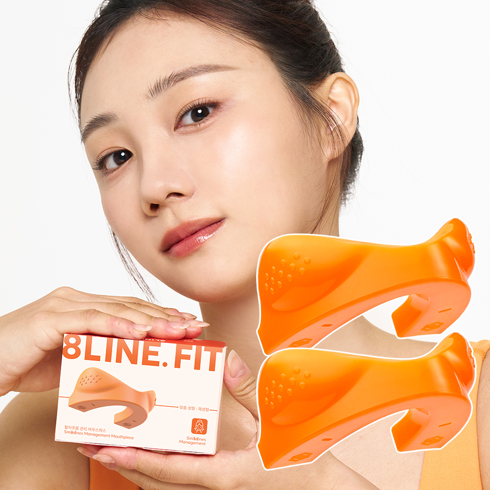 에잇라인핏 팔자주름 없애기 리프팅 요가 운동 마우스피스 - 상품 이미지