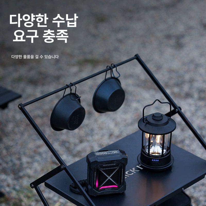 접이식 캠핑선반 캠핑정리대 캠핑수납장 야외 캠핑용 캠핑테이블 바베큐 - 상세 이미지 5