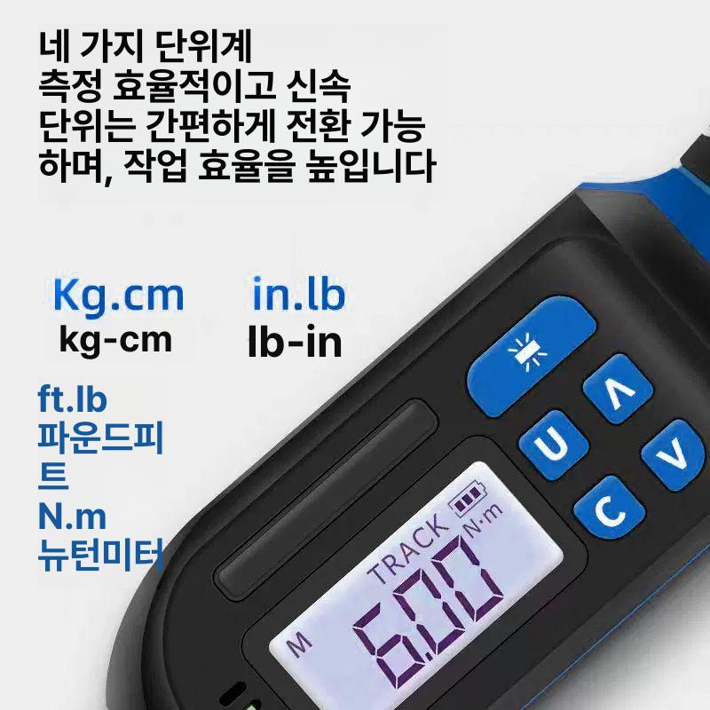 전자식 토크렌치 소켓 측정기 정비공구 고정밀 조절식 토크측정 디스플레이 계측기 - 상세 이미지 3