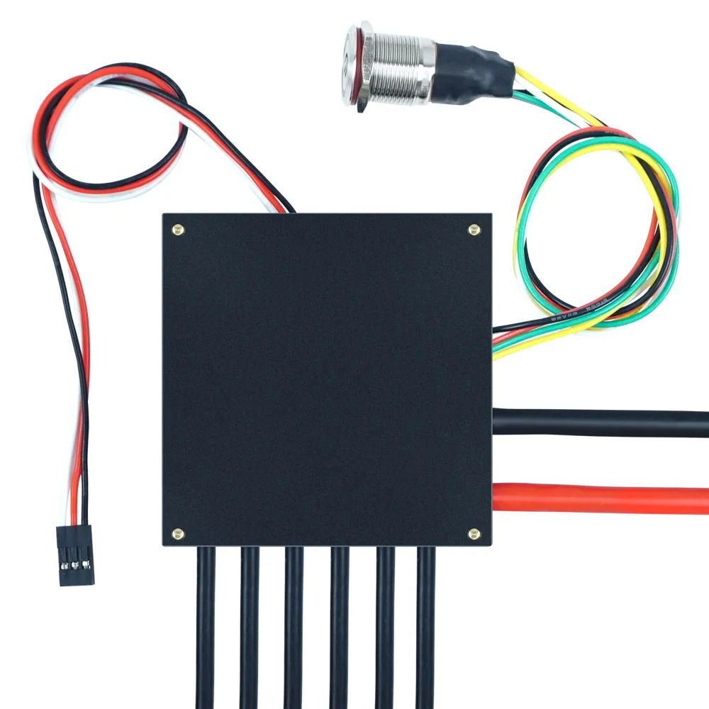 DIY 전기 스케이트 보드 제어 모터 업그레이드 버전 듀얼 드라이브 V6.7 통합 브러시리스 ESC