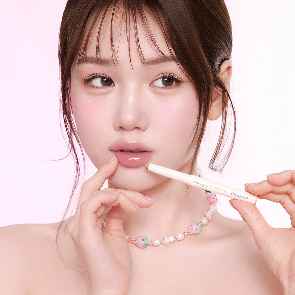 밀크구미 에디션 릴리바이레드 스마일리 립 블렌딩 스틱 0.8g 이미지 2