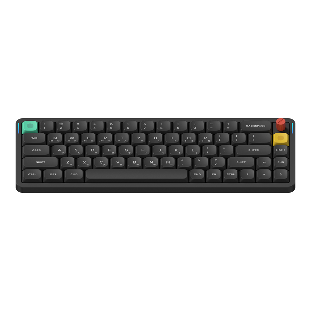 NUPHY AIR65 V3 기계식키보드 로우 프로파일 미니 네뷸라 다크, 나노 갈축 - 상세 이미지 5