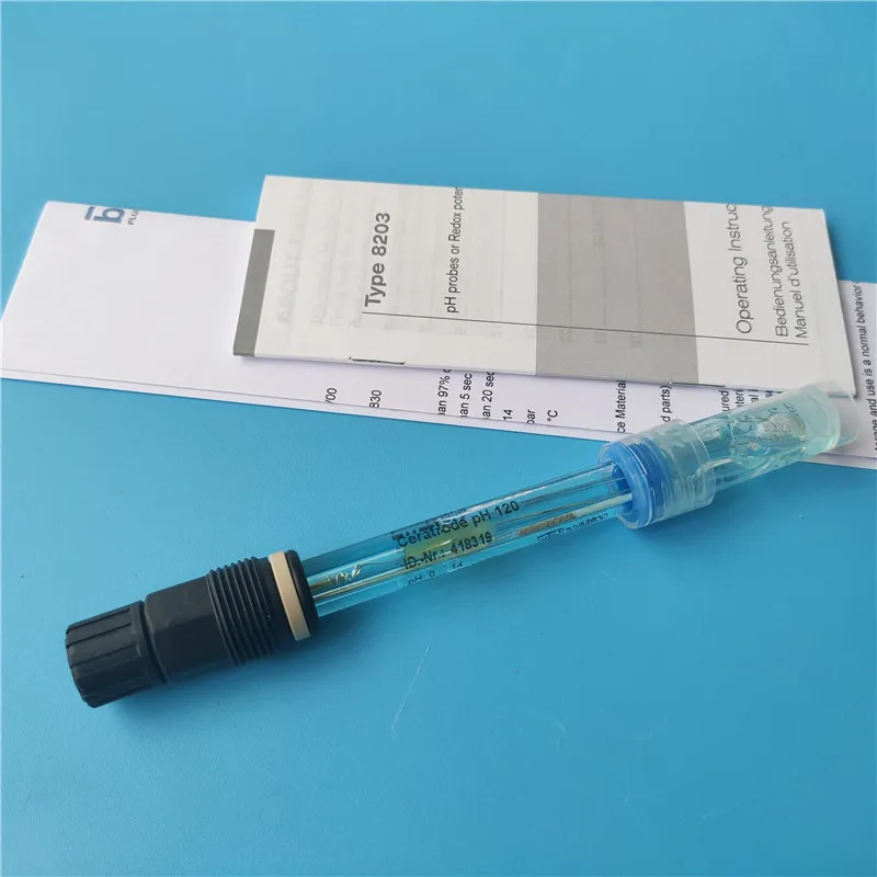 Burkert8203PH 전극 pH ORP 프로브 고온 내성 유리 센서 테스터