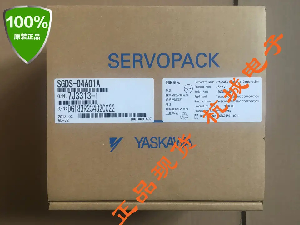 Yaskawa 서보 드라이버 컨트롤러 SGDS-04A01A 400W 신