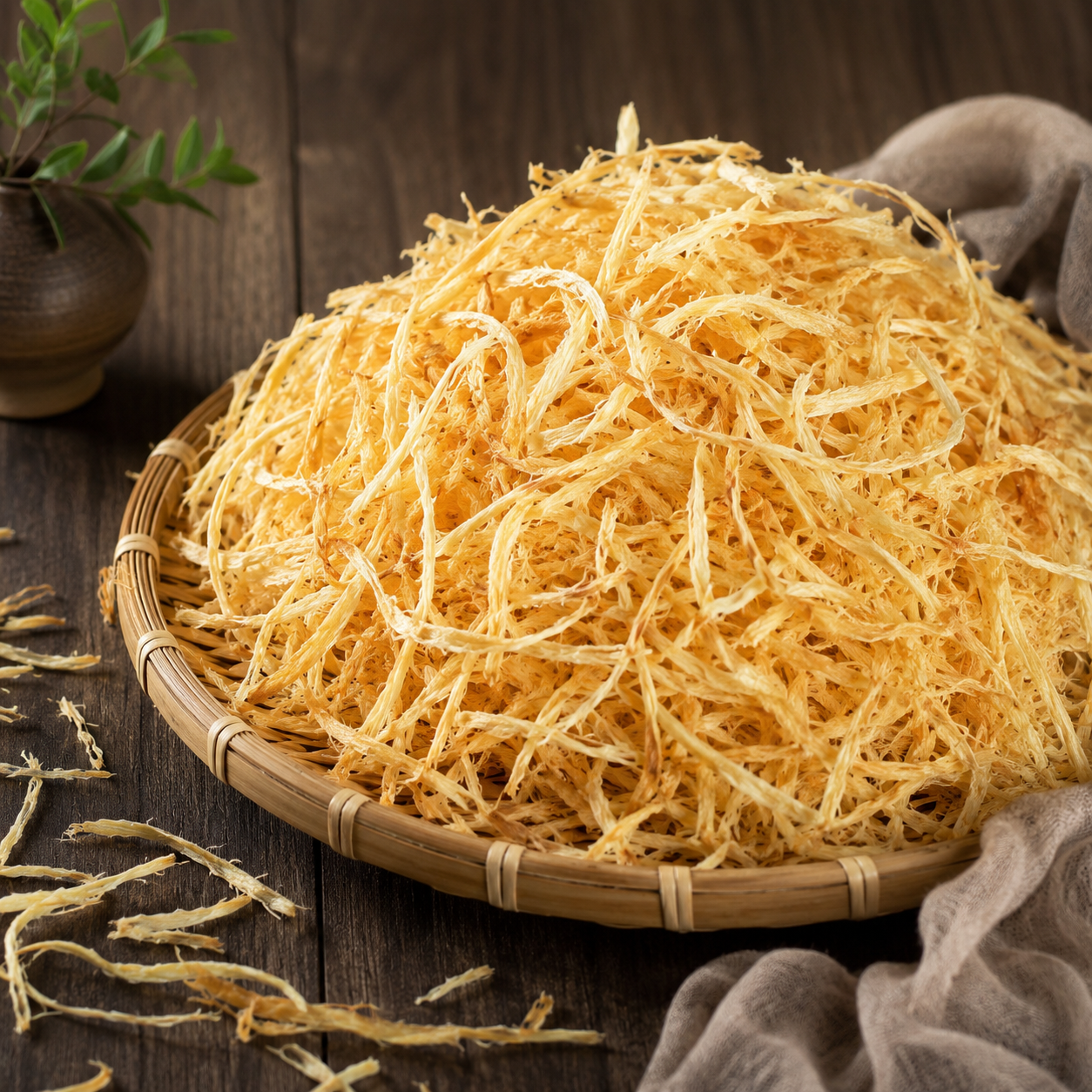 (다용도 활용가능) 황태실채 북어실채 먹태채로도 활용 가시제거황태채 750g, 1개 - 상품 이미지