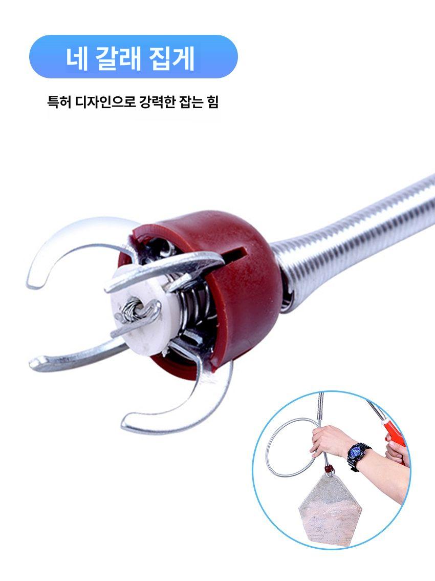 배수구 화장실 하수구뚫는장비 뚫는기계 막힘 스프링 배수관 욕실 고압 뚫음기계 - 상세 이미지 3