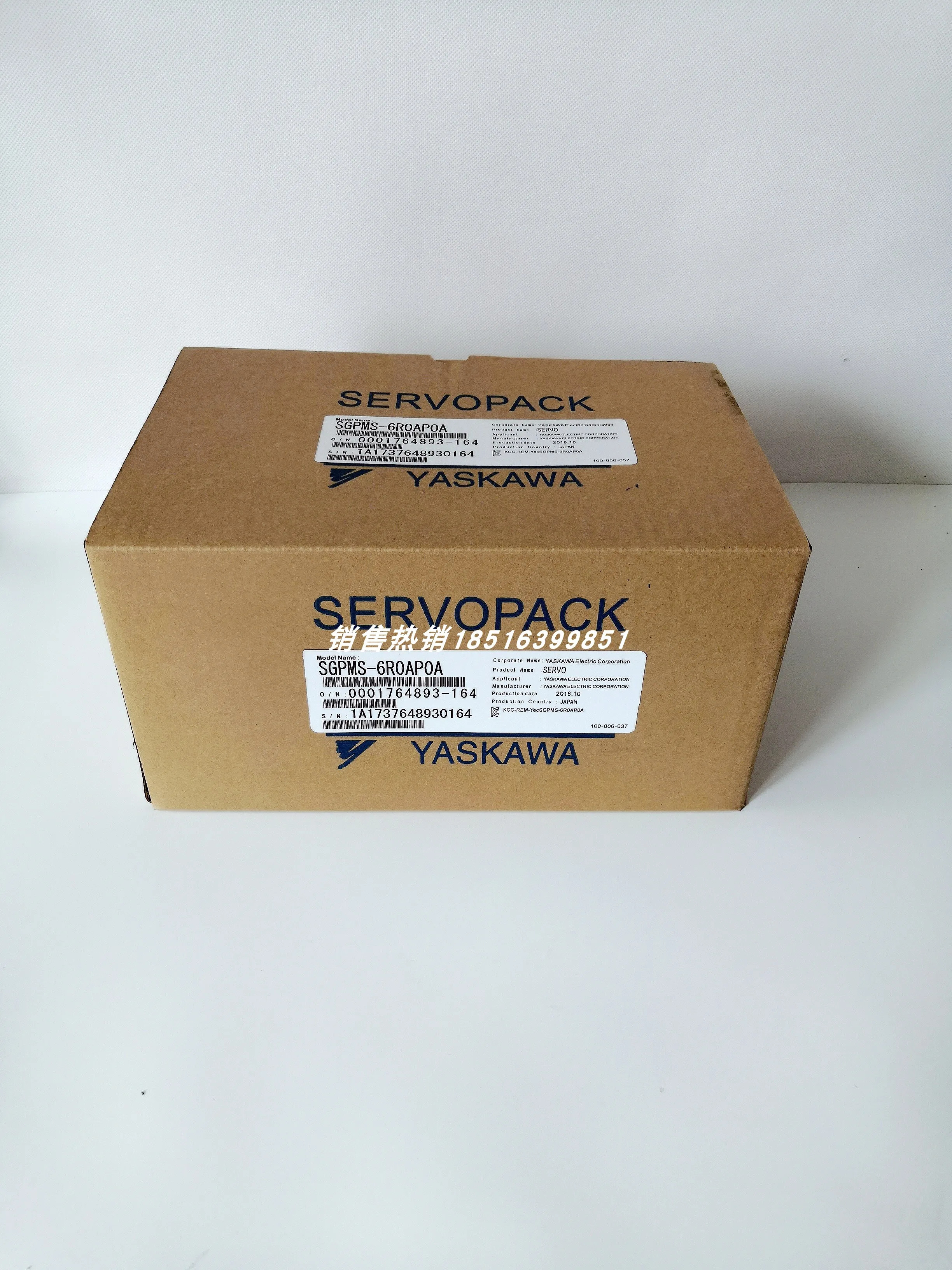 SGPMS-6R0AP0A 서보 드라이버