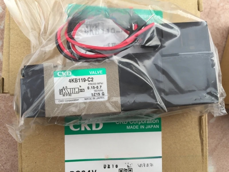 오리지널 CKD Xikaili 5방향 밸브 4KB119-00-C2-DC24V 4KB119-C2