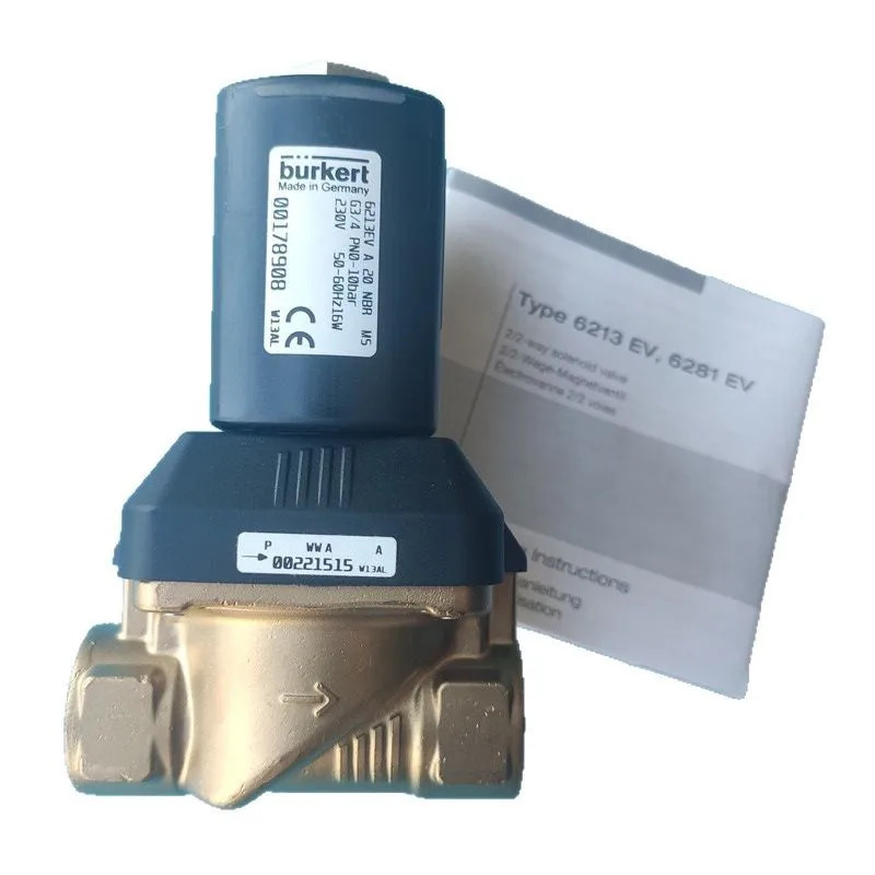 Burkert6213EV 솔레노이드 밸브 A 20 NBR G3/4 00178908 00221686