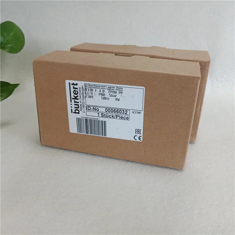 독일 burkert0030 F 4.0 EPDM PP G1/4 230V 00066032 솔레노이드 밸브