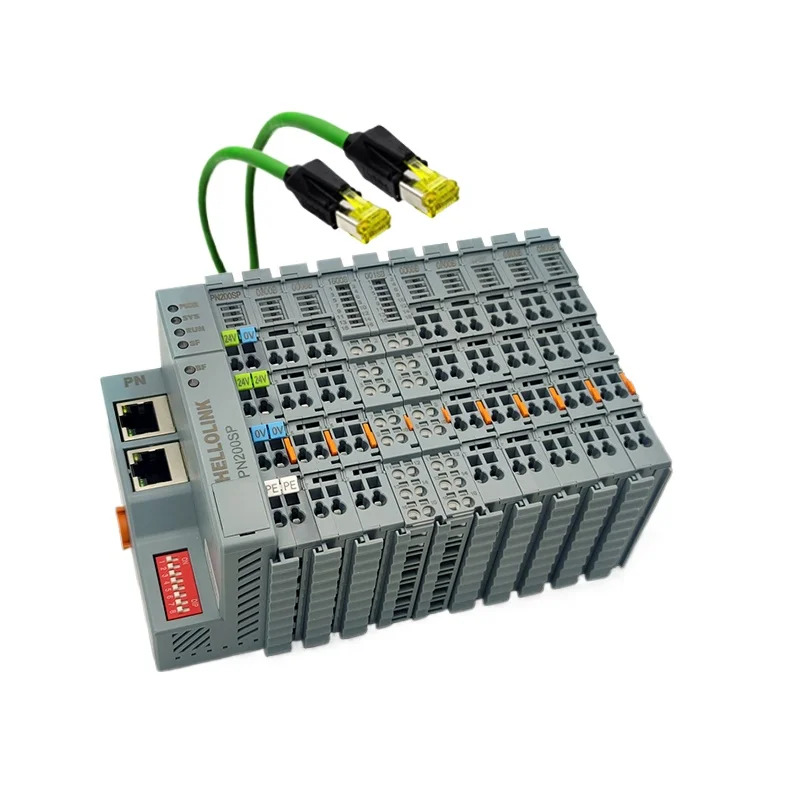 원격 IO 모듈 Profinet/EtherCAT 분산 교체 ET200SP 삽입 슬레이브 PLC
