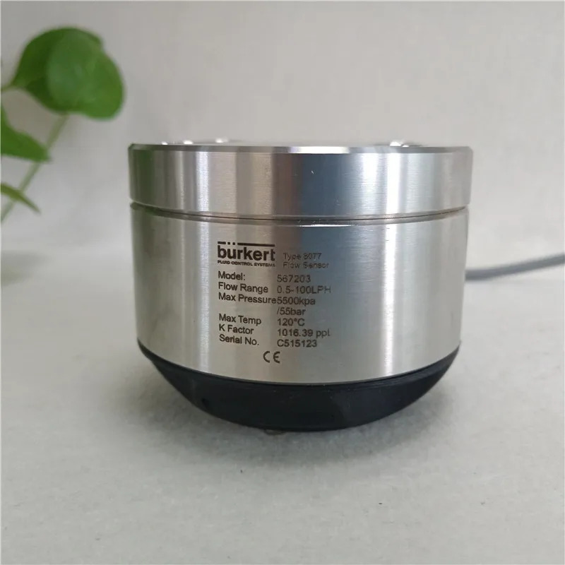 Burkert 기어 유량계 8077 고점도 센서 00567230