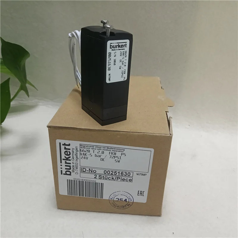 BURKERT6628 A 6128 소형 DC 2방향 3방향 솔레노이드 밸브