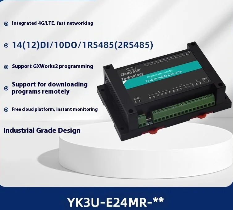 4G 클라우드 IoT-PLC 산업엣지 컴퓨팅 IoT 게이트웨이 산업제어 보드 컴퓨터 모바일 APP 모니터링