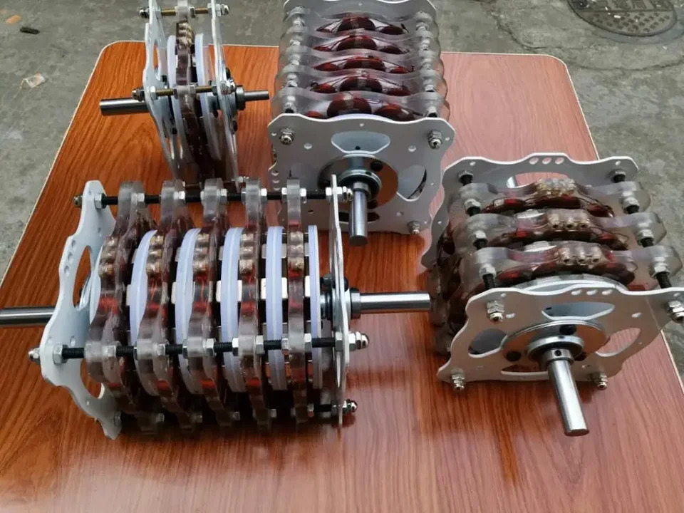 고출력 3 층 영구 자석 코어리스 발전기 DIY 저속 1000W