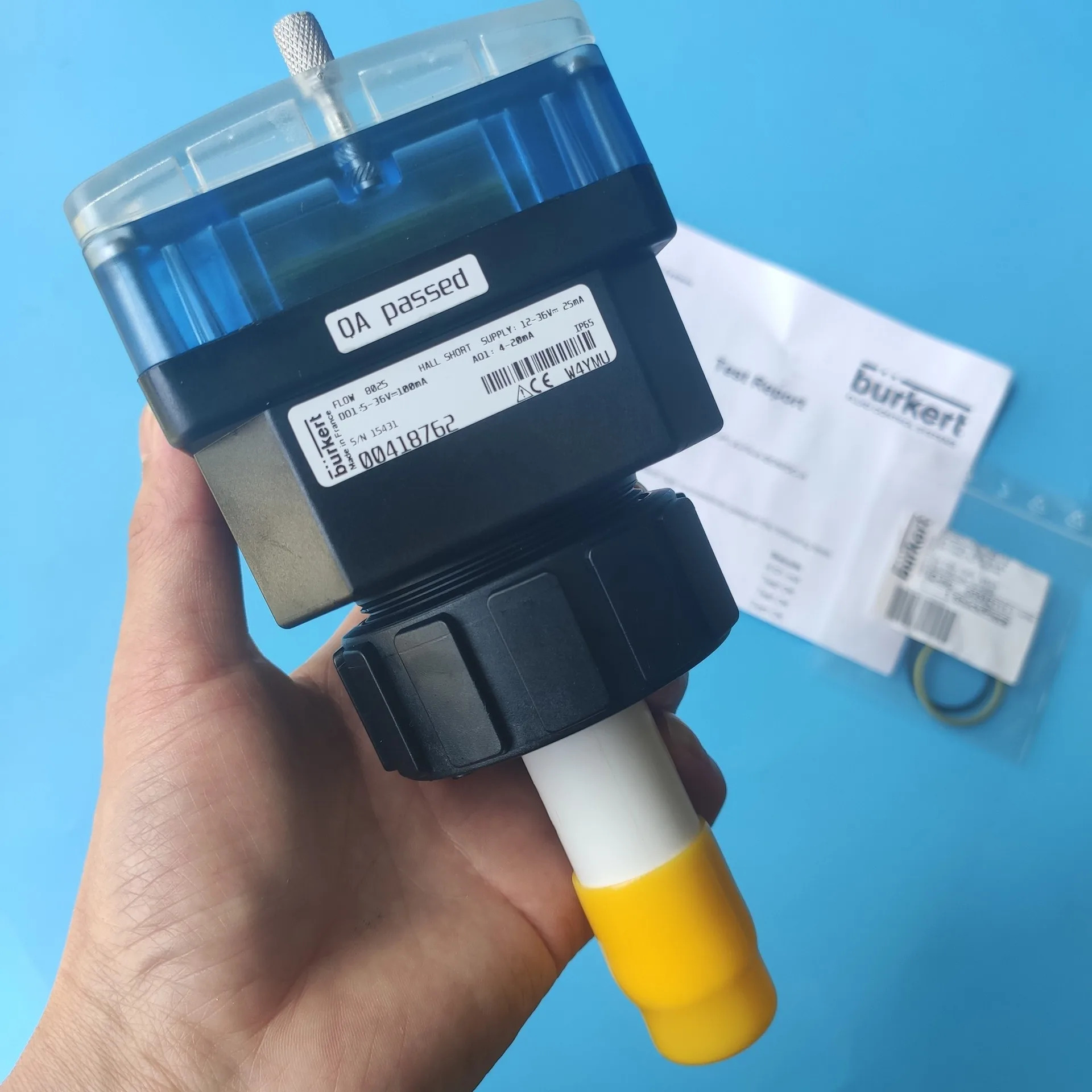 Burkert 유량 스위치 8025 Bode 유량계 00418992 00418778 00418779