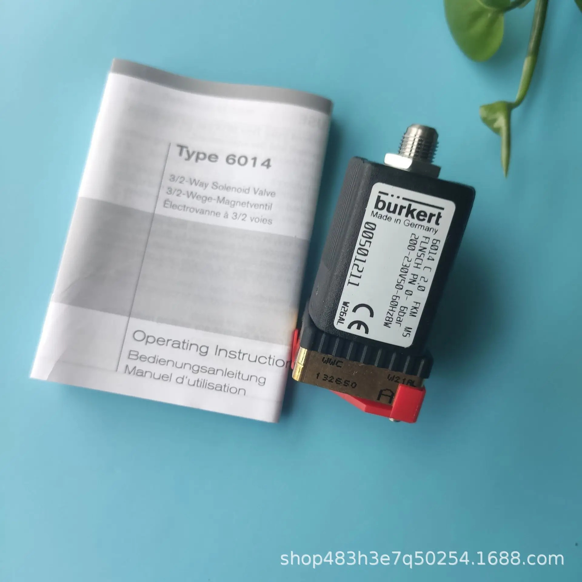 버크6014 C 2.0 FKM MS FLNSCH 230V 24V 00501211 00501208