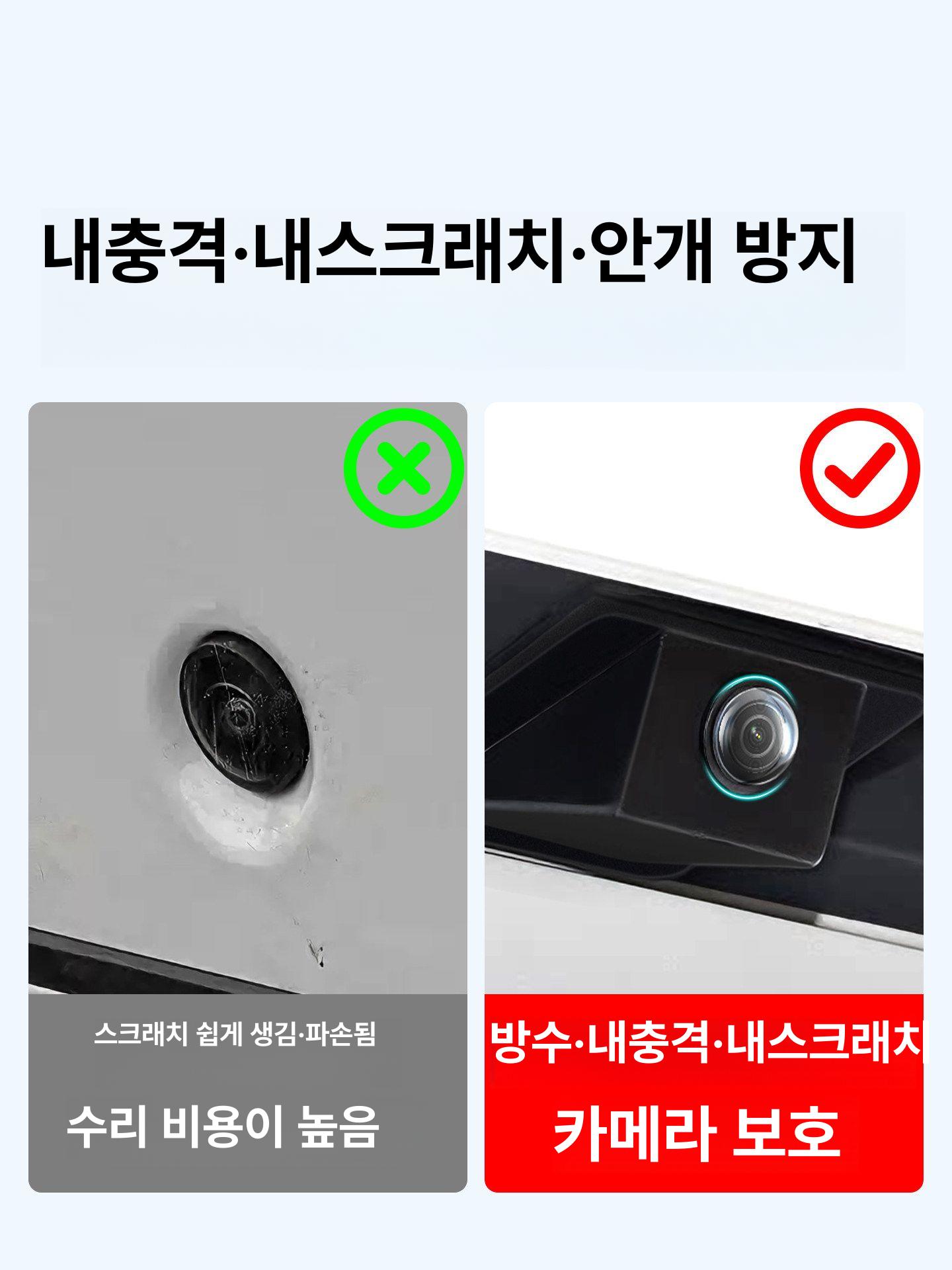 테슬라 모델3 Y YL X S 차량용 후방카메라 렌즈 보호캡 보호커버 2개세트 전차종 호환 - 상세 이미지 5