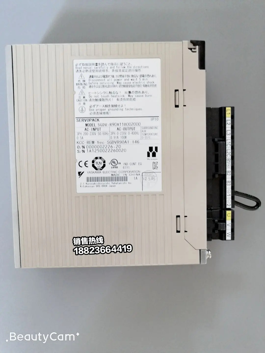 Yaskawa 서보 드라이브 SGDV-R90A11B002000 R90A11A R90A01B 신