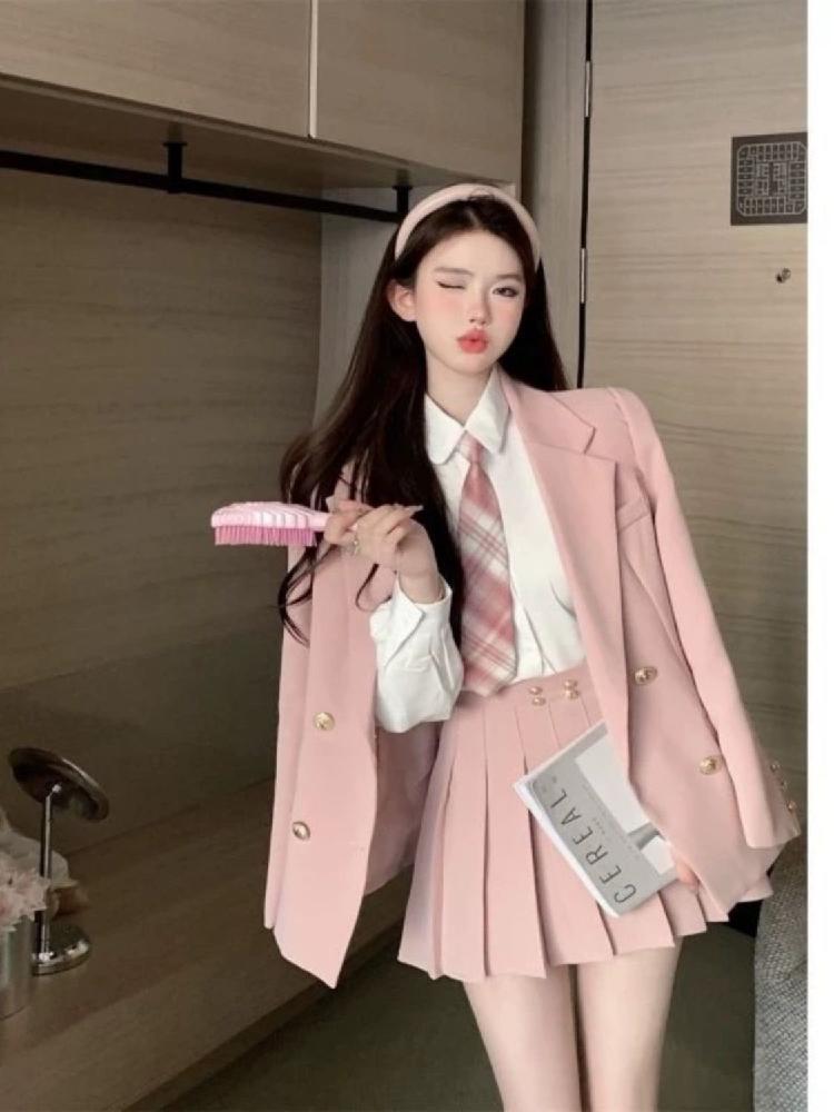 화동 결혼식 조끼세트 상하복 하객룩 반팔 정장 교복 정장세트 스쿨룩 결혼식하객룩 - 상세 이미지 2
