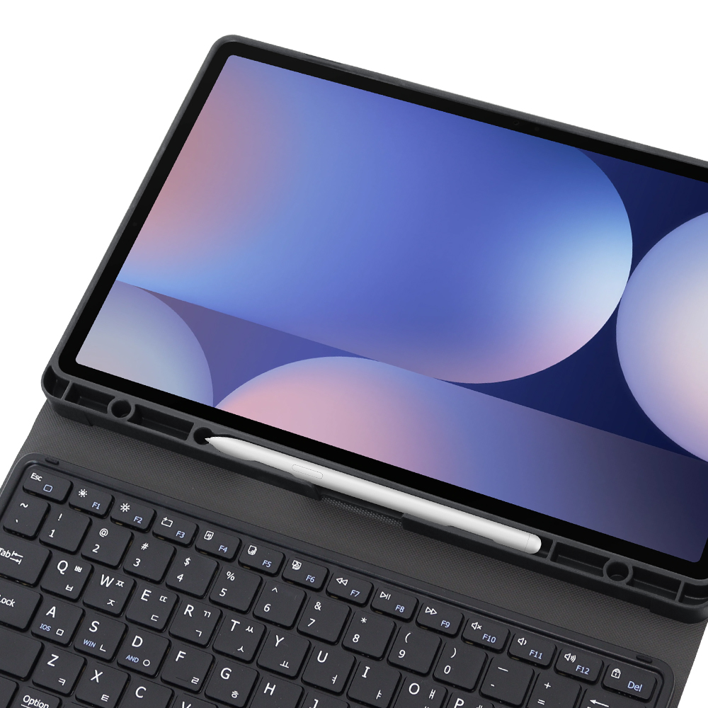 데이웍스 갤럭시탭 S10+ 플러스 블루투스 터치패드 키보드 북커버 케이스 S펜 수납 이미지 8