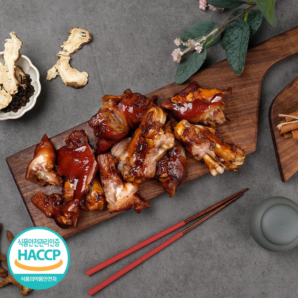 한방 미니족발 미니족 무색소 HACCP 한약재 통족발 야식 - 상세 이미지 3